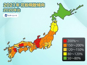 スギ花粉症について まつしたこどもクリニック